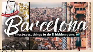 BEST THINGS TO DO IN BARCELONA FOR FIRST TIMERS W/ MAP (2024) | 10 Must-Dos, Hid