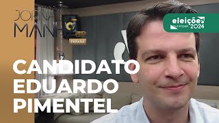 Confira a sabatina com o candidato à prefeitura de Curitiba, Eduardo Pimentel (PSD)