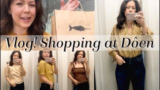 Vlog 20 | Shop with me at Dôen! Try-on and Family Vlog Chats!