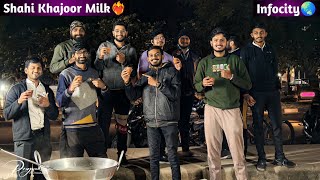 Shahi Khajoor Milk 😋|| Healthy Drink For Winter 💪🏻|| Food Vlog (Gandhinagar) ||