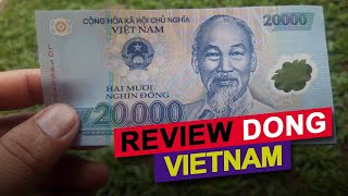 VIETNAM DONG (VND) UANG ASLI VIETNAM PECAHAN 20 000 DONG / VIETNAM REAL MONEY