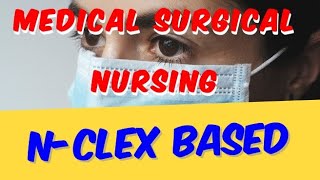 medical surgical nursing review ll med surg nclex review silent 🔕 studying #Nursing Review