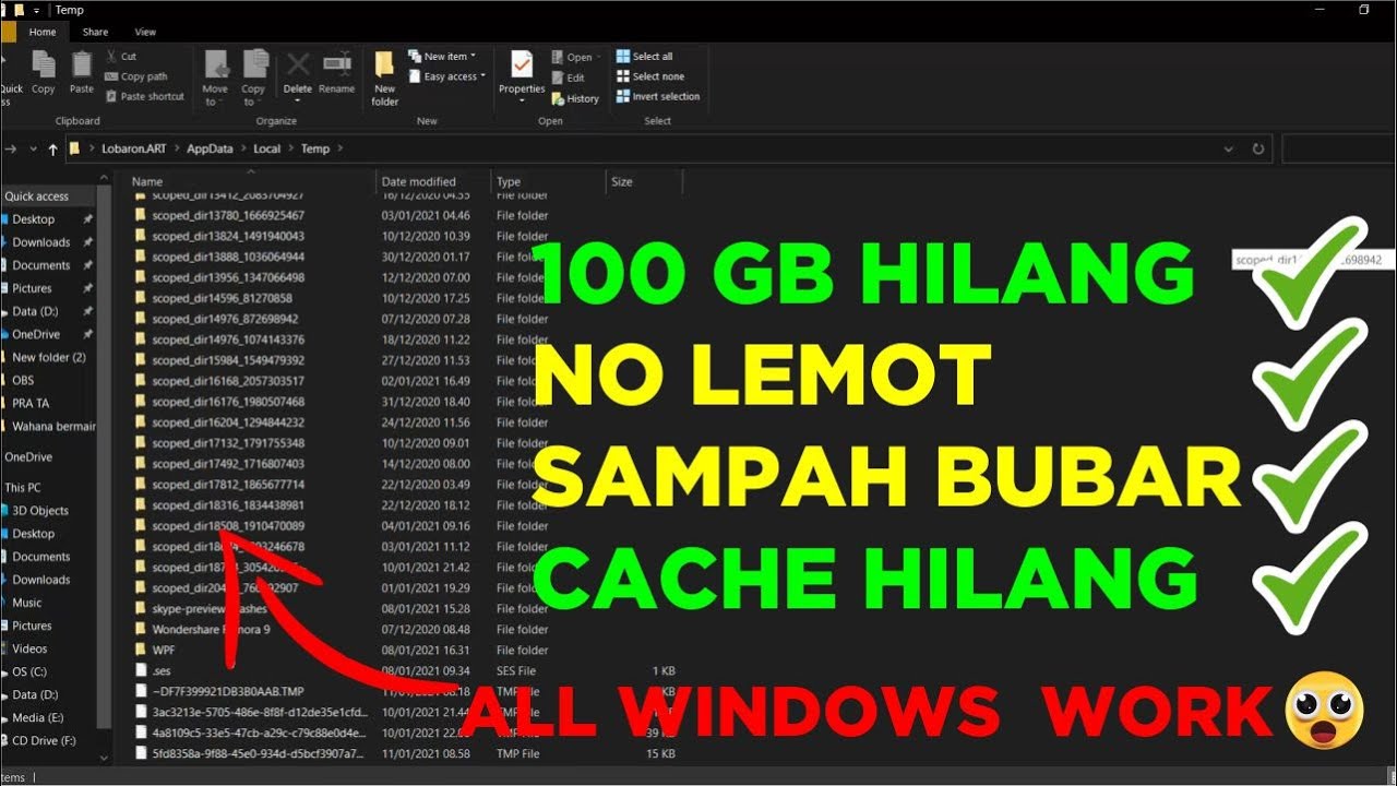 Cara Membersihkan File Sampah Di Laptop Windows 7.8,10 | LENGKAP ...