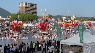 Kawawatari Jinkosai Festival, Fukuoka, Japan / 川渡り神幸祭