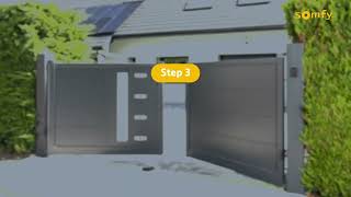 How to add a Keygo, Keypop or Keytis to a Somfy RTS gate opener
