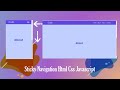 Sticky Responsive Navigation Bar On Scroll Using Vanilla Javascript | Fixed Navbar on Scroll