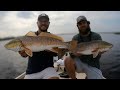 Fishing INSHORE for BIG REDFISH! (Brunswick Georgia)