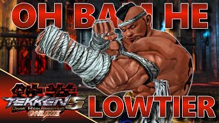 Как играть BRUCE в TEKKEN 5 DR ONLINE