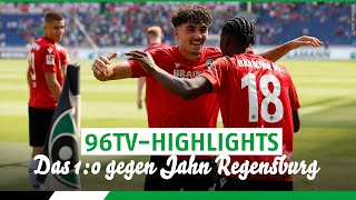 Das 1:0 gegen Regensburg | 96TV-Highlights