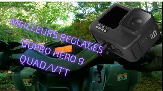 GOPRO HERO 9 BLACK MES MEILLEURS RÉGLAGES POUR RANDO QUAD👍👍🤍