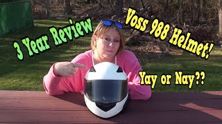 Voss 988 Helmet 3 Year Review! Yay or Nay?