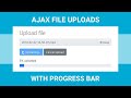 Learn how to upload file with Progress bar
