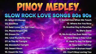 Slow Rock Nonstop Medley 70s 80s 90s 🎧 Best Slow Rock Ballads Of All Time 🎧 MGA Lumang Tugtugin 90s