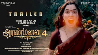 Aranmanai 4 Official Trailer | Tamannah | Sundar.c | Rashi Khanna | Yogi Babu | VTV Ganaesh