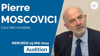 Politique climatique : audition de Pierre Moscovici