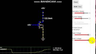 N Channel Mosfet Transistor Animation