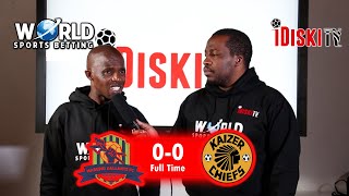 Marumo Gallants 0-0 Kaizer Chiefs | Dolly Not In The Right Shape | Junior Khanye