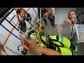 how to vertical aid climb and short link rescue my irata level 3 reassessment