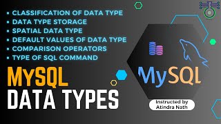 Exploring Data Types & Spatial Data in MySQL #mysql #datatypes #tutorial #database #sql #command