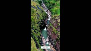 Pahanthudawa Waterfall side. පහන්තුඩාව දිය ඇල්ල.. (Drone Video)