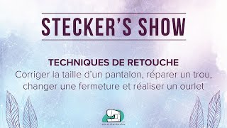 Stecker's Shows - Techniques de retouches à la machine à coudre