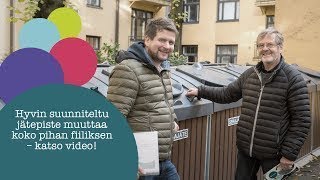 Hannoa huoltokäynnillä