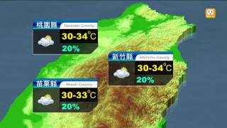 【2013.08.19】午後天氣(20130819) -udn tv