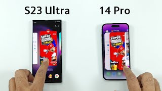 Samsung S23 Ultra vs iPhone 14 Pro Speed Test