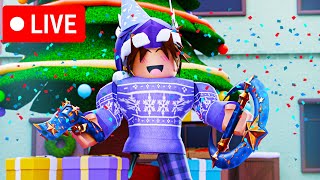 (LIVE 🔴) BIRTHDAY STREAM AND CHRISTMAS UPDATE IN MM2 😱 (Murder Mystery 2)