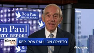 Cryptocurrency a great idea, says former Congressman Ron Paul