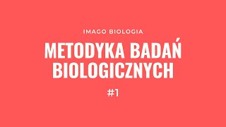 Metodyka badań biologicznych