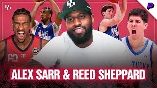 Potential No.1 Picks Alex Sarr & Reed Sheppard on NBA Goals, Player Comps & League Questions for PG