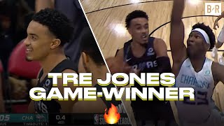 Tre Jones Makes TOUGH Game-Winning Layup At Summer League