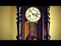 GRANDFATHER CLOCK Ticking (CHIMES EVERY HOUR) | 12 Hours Long | German Antique