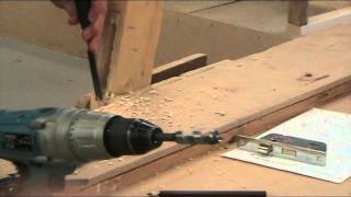 how to cut a mortice lock