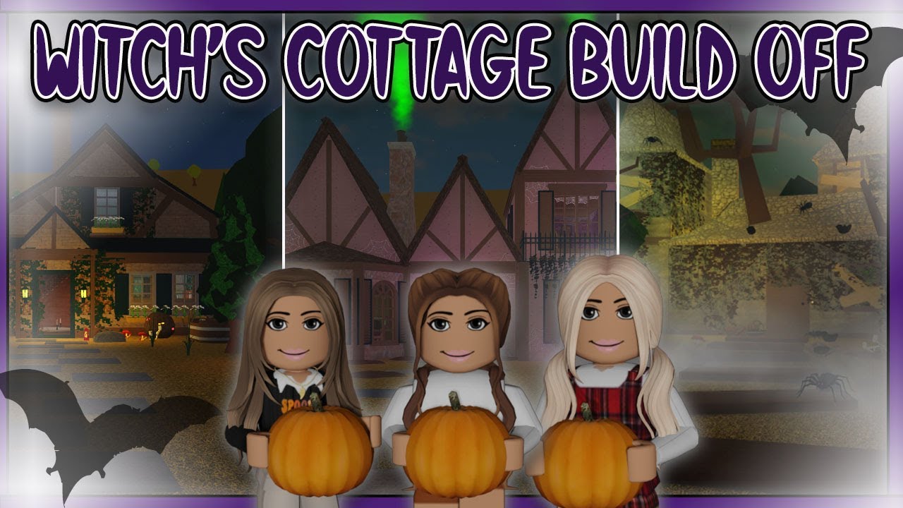 Bloxburg | Witch's Cottage Build Off With Amberry And Phoeberry ...