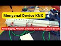 Pemasangan device KNX berupa power supplay, aktuator, ip router, push botton dan HDMI