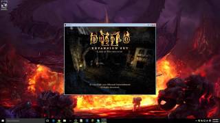 How to play Diablo II LoD on Windows 10 (Windowed Fullscreen)