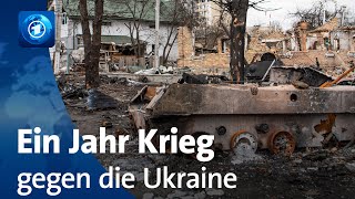 Russlands Invasion jährt sich: Chronologie des Krieges gegen die Ukraine