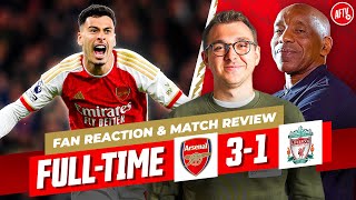 MASSIVE Win For Arsenal Against Liverpool! | Arsenal 3-1 Liverpool | FANZONE | Full-Time Live