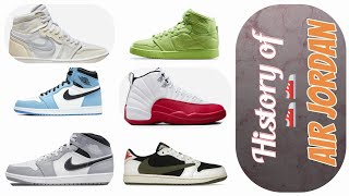 The FULL History of Air Jordan Sneakers (1-14)
