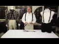 how to measure and size suspenders