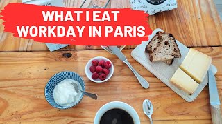 Realistic French diet OFFICE WORK DAY in Paris - French Woman What I eat in a Day