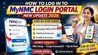 Login to My NMC | Detailed Video