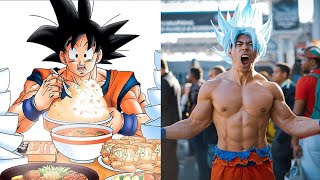 What I Eat in a Day to Look Like Goku