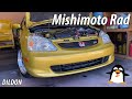 EP3 Civic Mishimoto Radiator Install