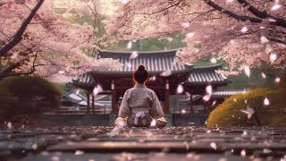 Japanese Cherry Blossom Meditation - Relaxing Music for Stress Relief and Deep Relaxation