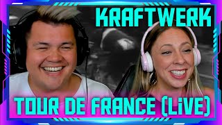 Americans Reaction to Kraftwerk - Tour de France (Live) | THE WOLF HUNTERZ Jon and Dolly