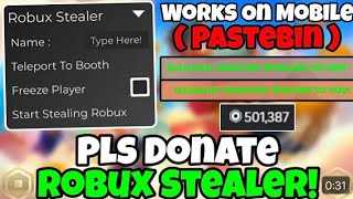 [DEAD HUB] PLS DONATE SCRIPT🔥 WORKS ON PC | MOBILE *2025* *DELTA* #roblox #plsdonate