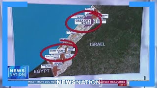 Explaining the war in Israel and Gaza with maps | NewsNation Now